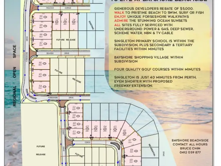 Second view of Homely land listing, LOT 62 Conch Crescent, Singleton WA 6175