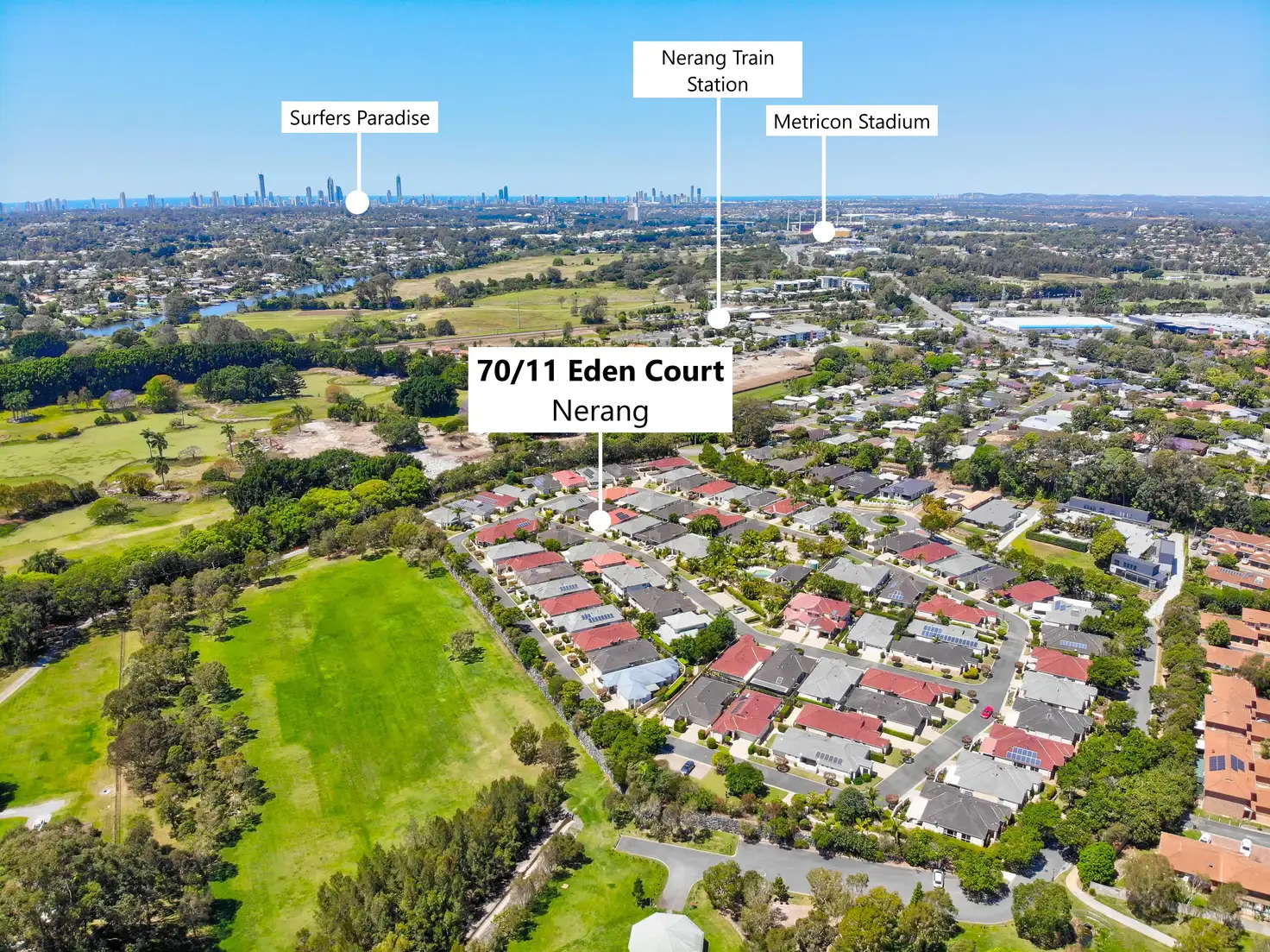 Main view of Homely villa listing, 70/11 Eden Court, Nerang QLD 4211