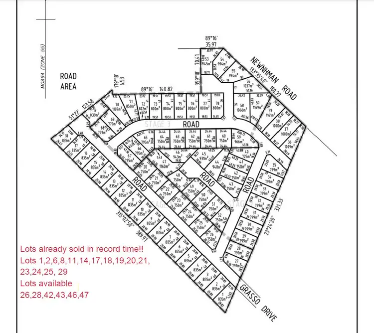 Main view of Homely land listing, LOT 46/40 Newnham Road, Cobram East VIC 3644