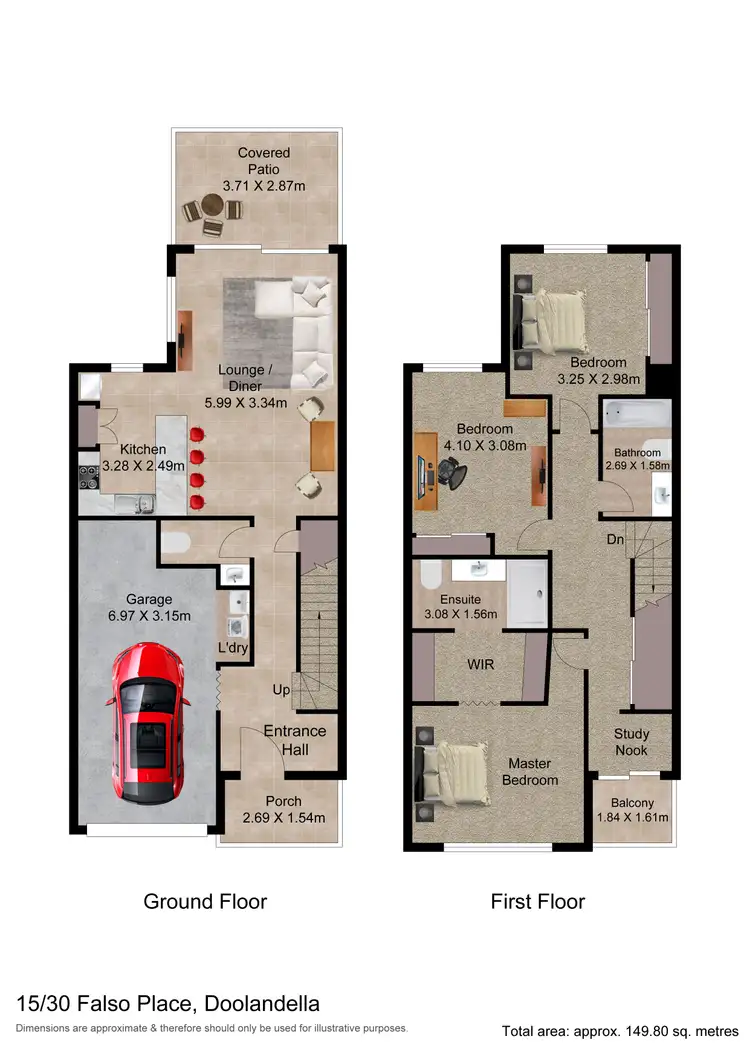 Second view of Homely townhouse listing, 15/30 Falso Place, Doolandella QLD 4077