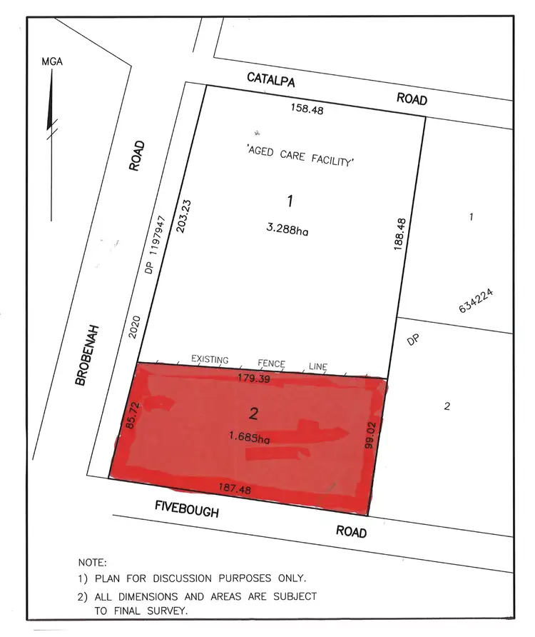 Second view of Homely land listing, LOT 2/15 Fivebough Rd., Leeton NSW 2705