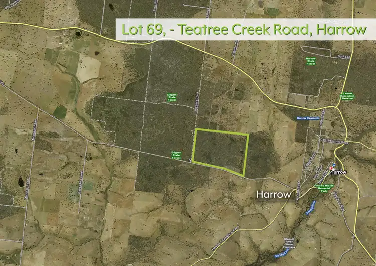 Second view of Homely land listing, LOT 69 Teatree Creek Road, Harrow VIC 3317