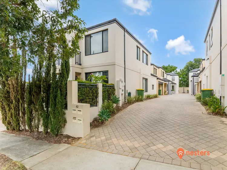 Main view of Homely townhouse listing, 4/42 Gladstone Road, Rivervale WA 6103