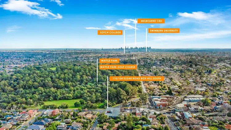 Fourth view of Homely apartment listing, 110/154 Elgar Road, Box Hill South VIC 3128