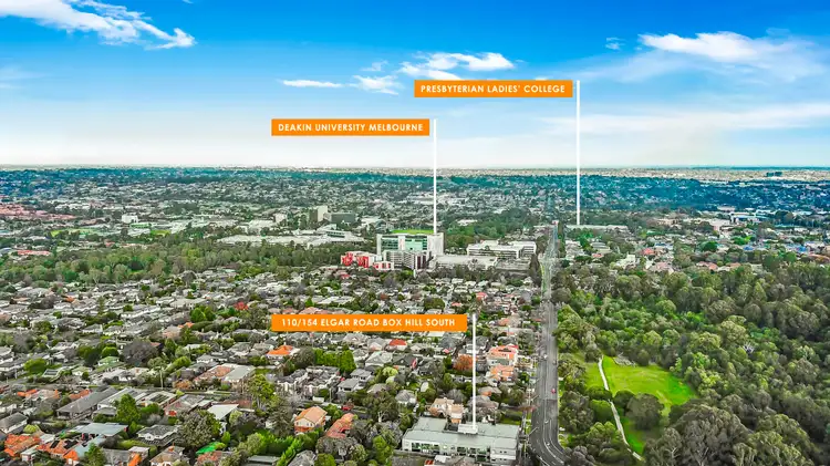 Fifth view of Homely apartment listing, 110/154 Elgar Road, Box Hill South VIC 3128