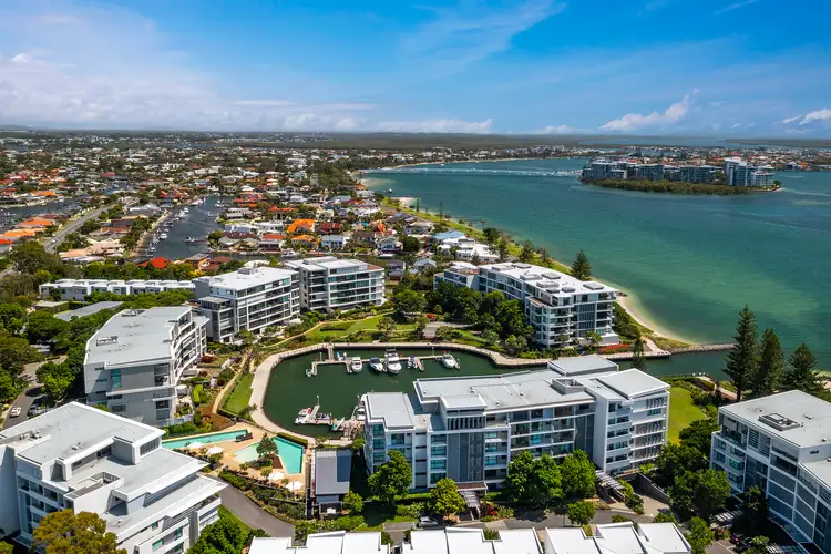Main view of Homely villa listing, 4105/323 Bayview Street, Paradise Point QLD 4216