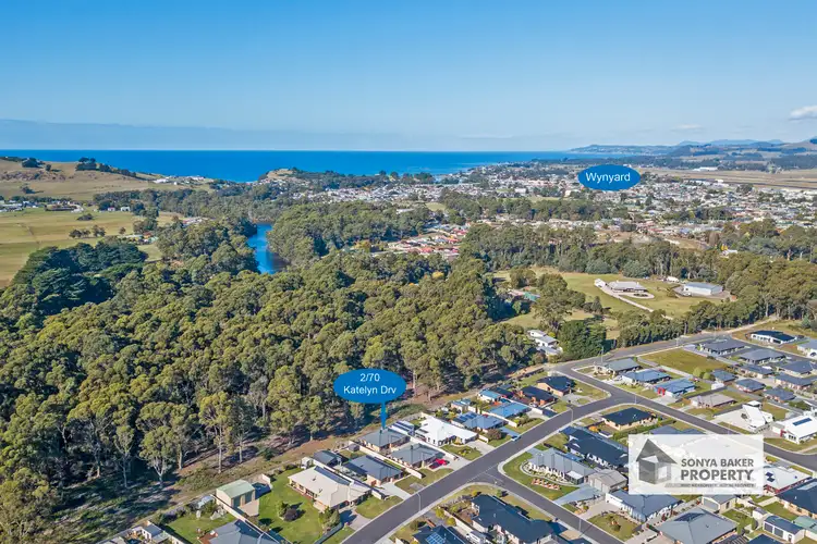 Main view of Homely unit listing, 2/70 Katelyn Drive, Wynyard TAS 7325