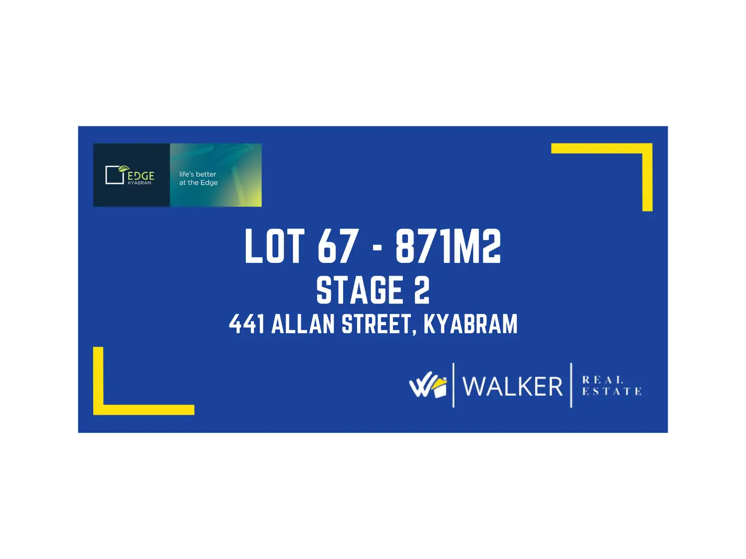 Main view of Homely land listing, LOT 67, 441 Allan Street, Kyabram VIC 3620