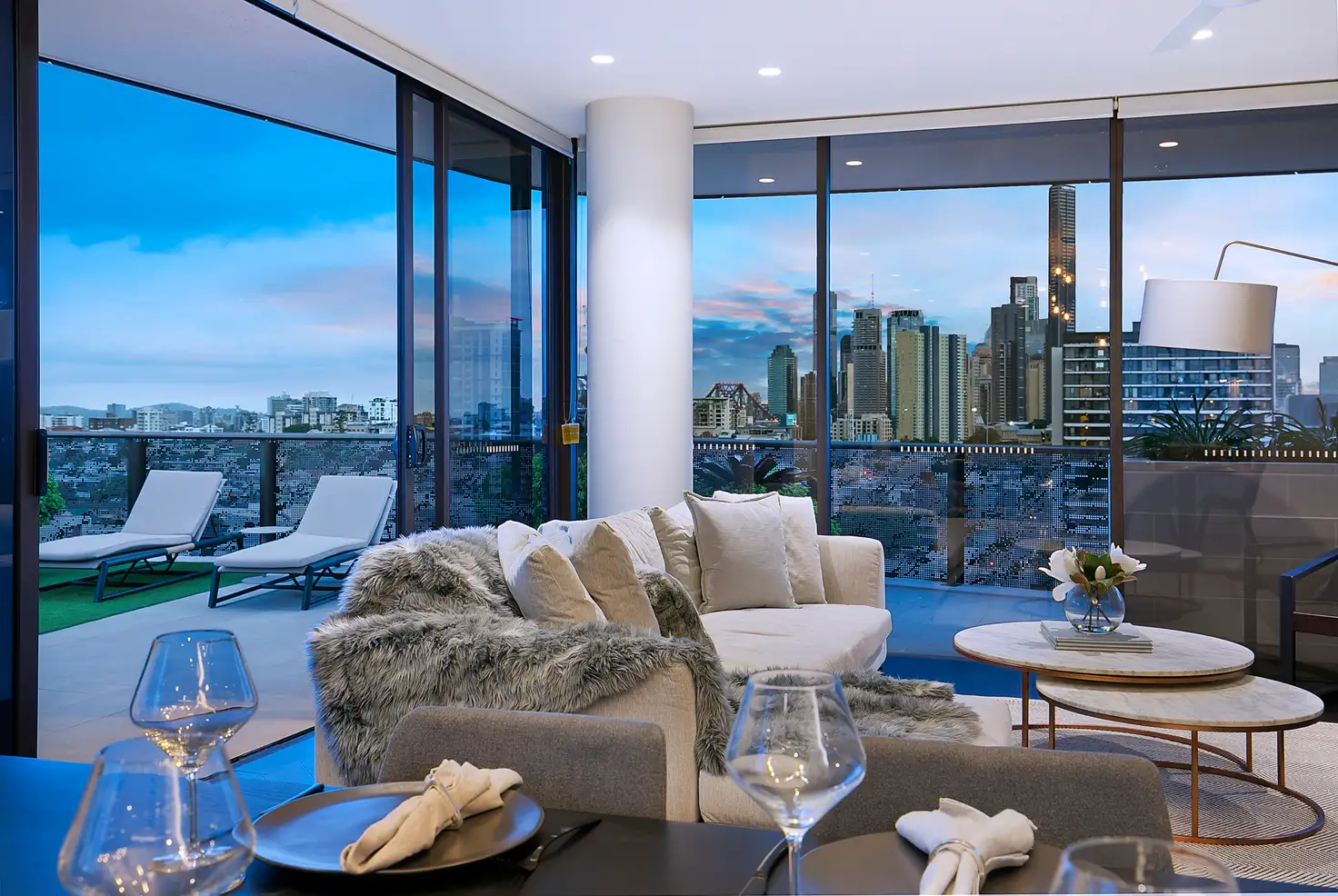 Main view of Homely apartment listing, 1602/14 Ella Street, Newstead QLD 4006