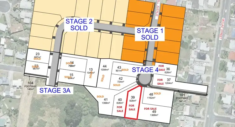 Main view of Homely land listing, LOT 39 Hillburn Estate, Upper Burnie TAS 7320