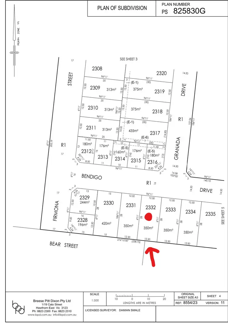 Second view of Homely land listing, LOT 2332/lot Bendigo Drive, Tarneit VIC 3029