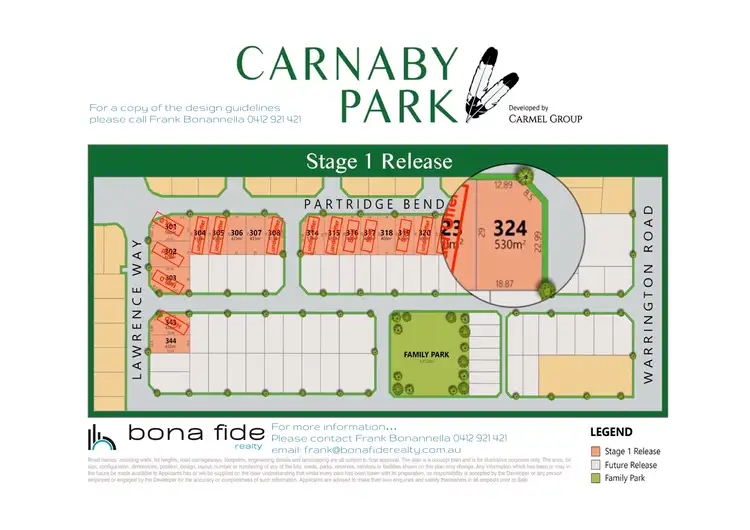 Fifth view of Homely land listing, LOT 324/34 Partridge Bend, Byford WA 6122