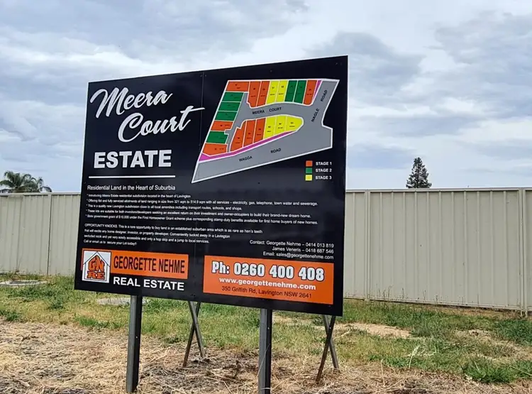 Main view of Homely land listing, 17 MEERA COURT, Lavington NSW 2641