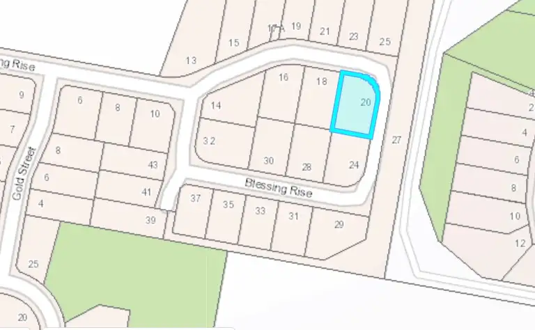 Main view of Homely land listing, 20 Blessing Rise, Pakenham VIC 3810