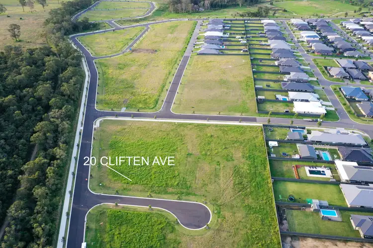Main view of Homely land listing, 20 Cliften Avenue, Cliftleigh NSW 2321