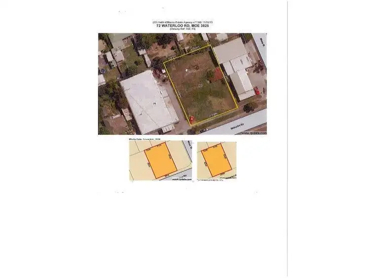 Third view of Homely land listing, 72 Waterloo Road, Moe VIC 3825