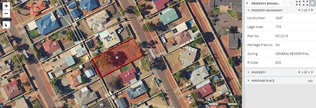 Main view of Homely land listing, 10 Blackall Place, South Kalgoorlie WA 6430