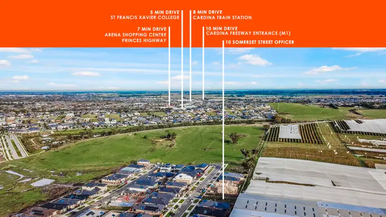 Second view of Homely land listing, 10 Somerset Street, Officer VIC 3809