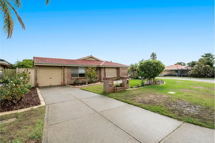 Main view of Homely house listing, 35 Woodbridge Drive, Cooloongup WA 6168