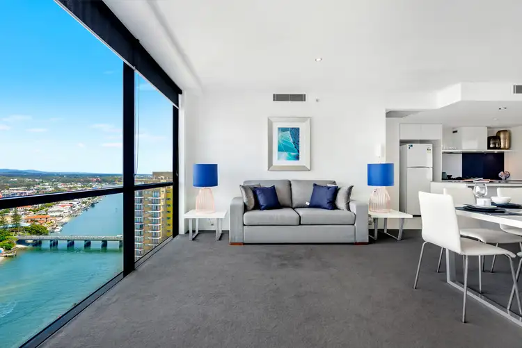 Third view of Homely apartment listing, 2201/9 Ferny Avenue, Surfers Paradise QLD 4217