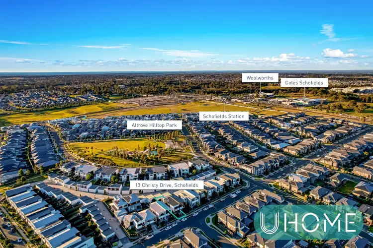 Second view of Homely townhouse listing, 13 Christy Drive, Schofields NSW 2762