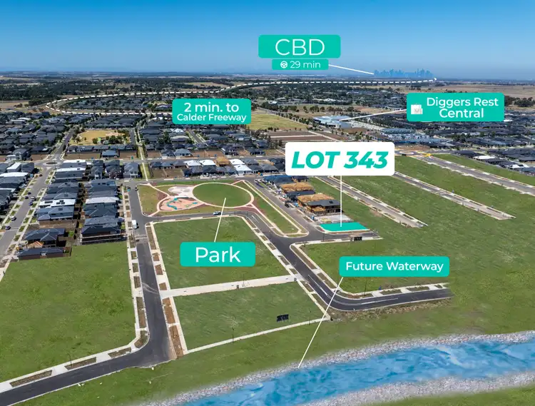LOT 343, 19 Node Way, Diggers Rest VIC 3427