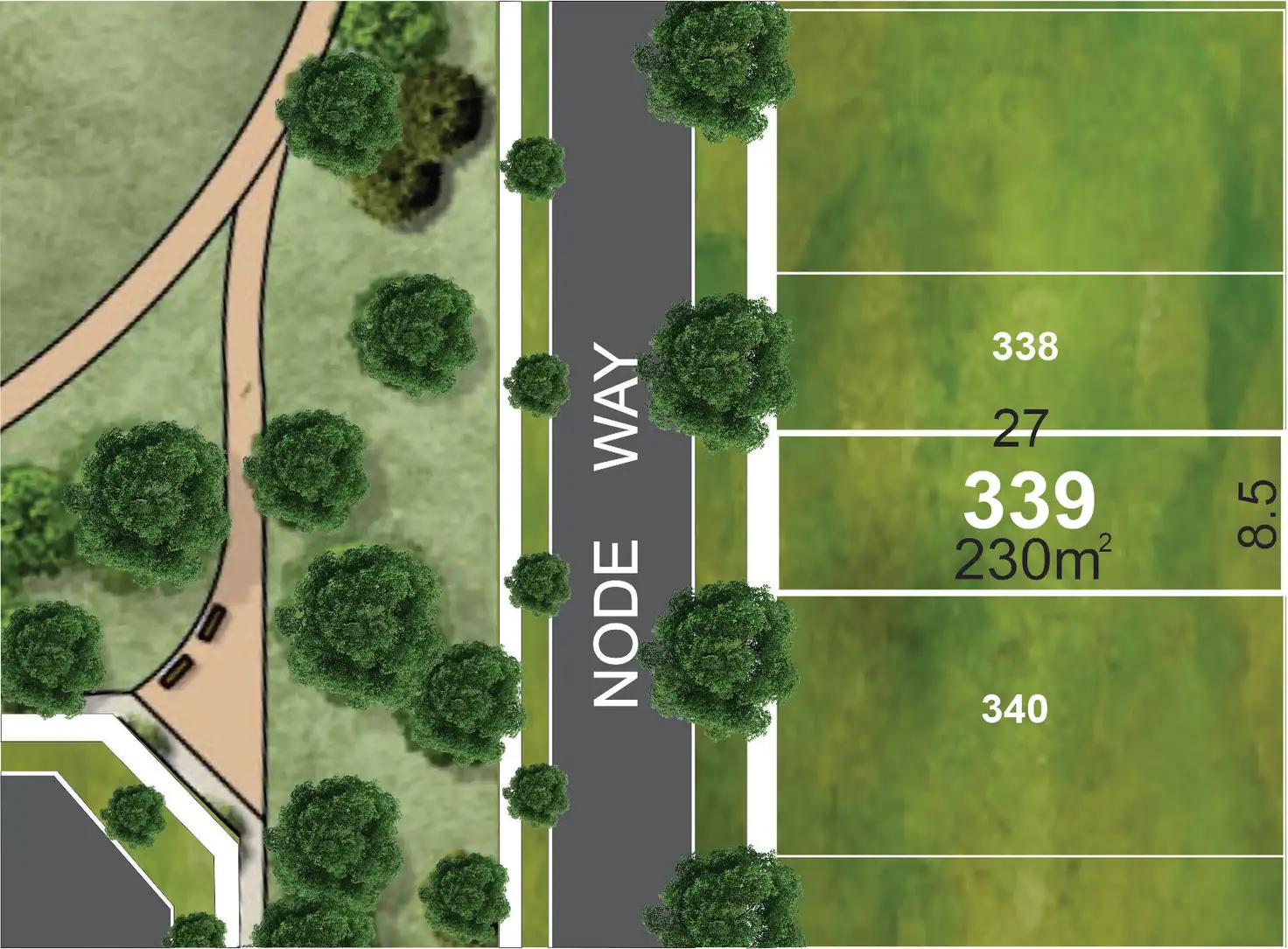 Main view of Homely land listing, LOT 339, 11 Node Way, Diggers Rest VIC 3427