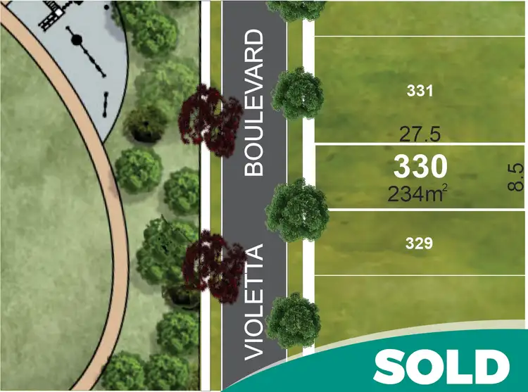 Second view of Homely land listing, LOT 330, 13 Violetta Blvd, Diggers Rest VIC 3427