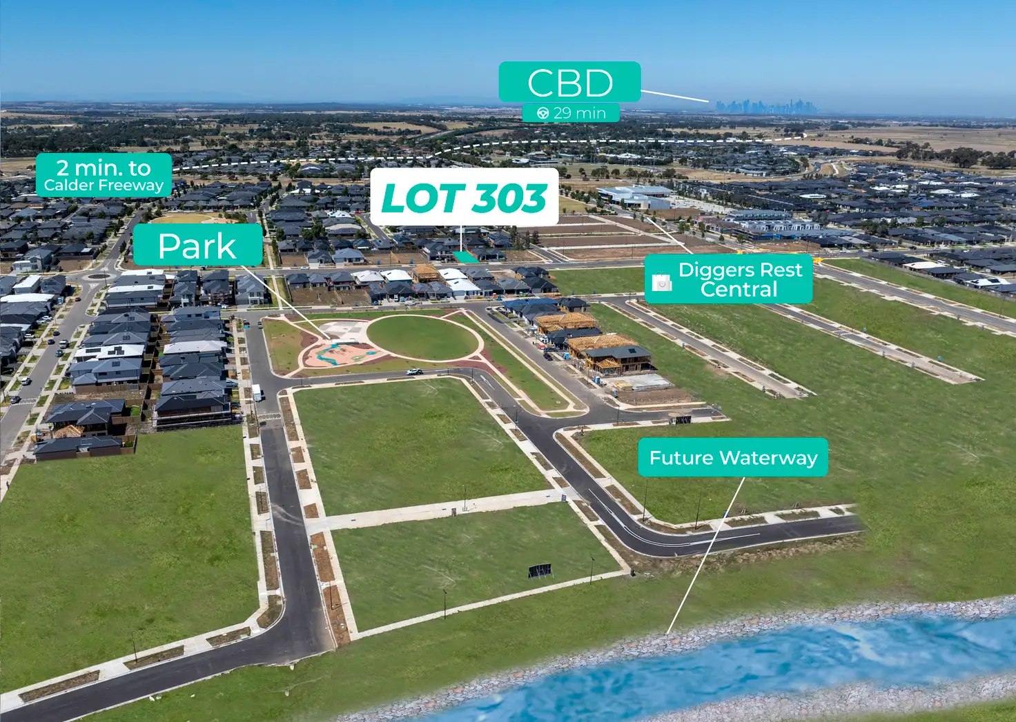 Main view of Homely land listing, 47 Madisons Avenue, Diggers Rest VIC 3427