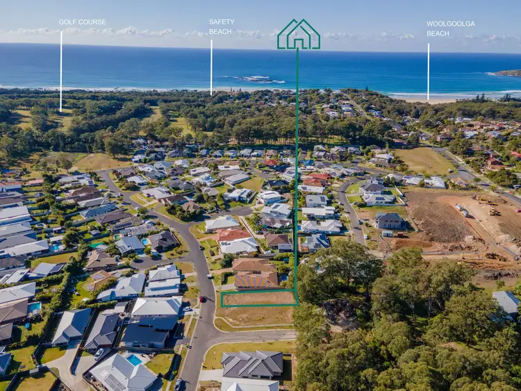 Main view of Homely land listing, 19 Admiralty Drive, Safety Beach NSW 2456