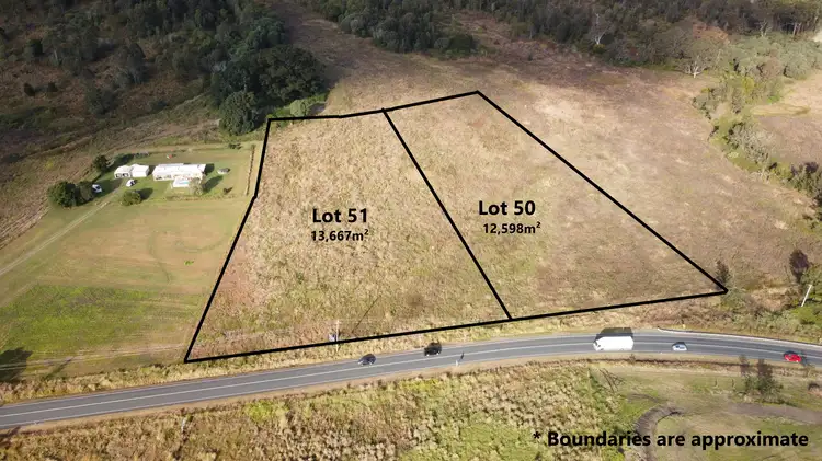 Main view of Homely land listing, LOT 50, 2558 Beaudesert-Nerang Road, Benobble QLD 4275