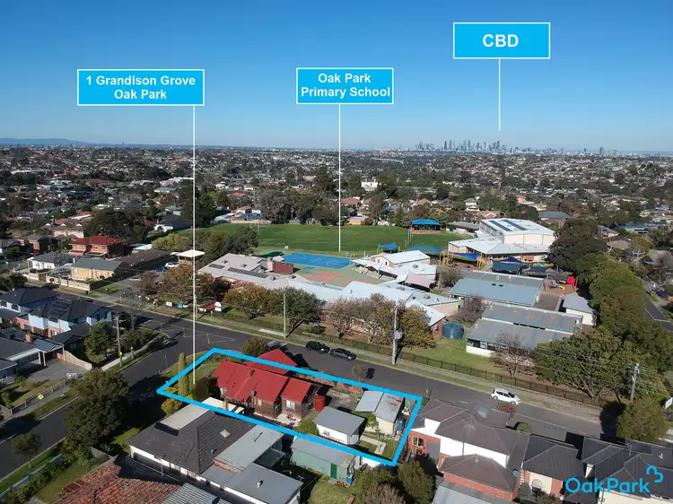 Second view of Homely house listing, 1 Grandison Grove, Oak Park VIC 3046