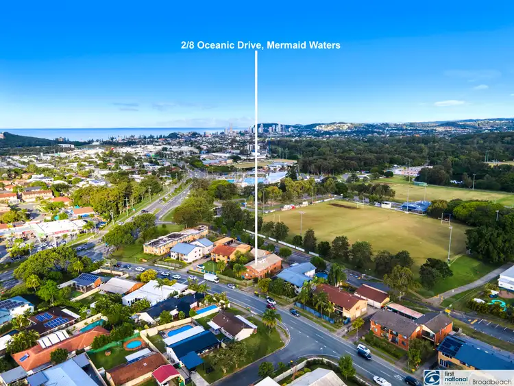 Second view of Homely unit listing, 2/8 Oceanic Drive, Mermaid Waters QLD 4218