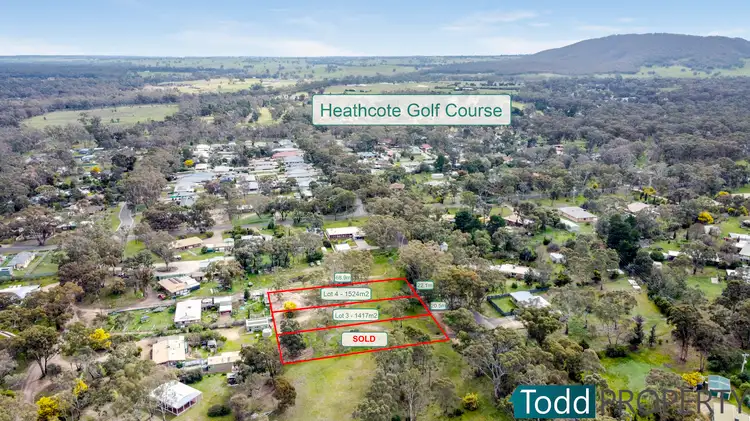 Main view of Homely land listing, LOT 3 Scullys Lane, Heathcote VIC 3523