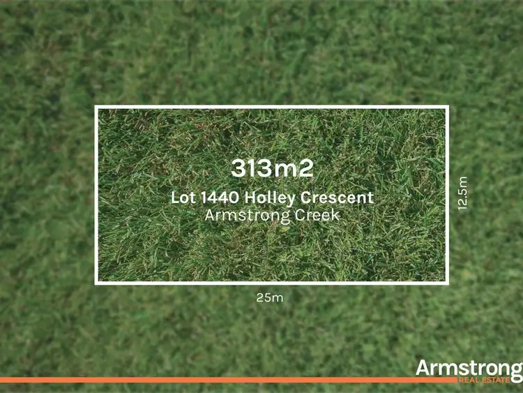 Main view of Homely land listing, LOT 1440 Holley Crescent, Armstrong Creek VIC 3217