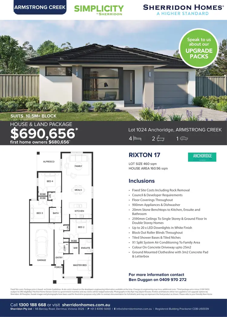 Sixth view of Homely land listing, 1 Derby Way, Armstrong Creek VIC 3217