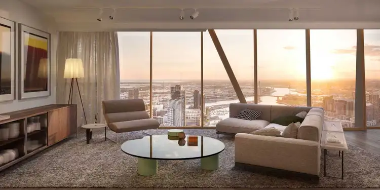 Second view of Homely apartment listing, Level 56/624 Lonsdale Street, Melbourne VIC 3004