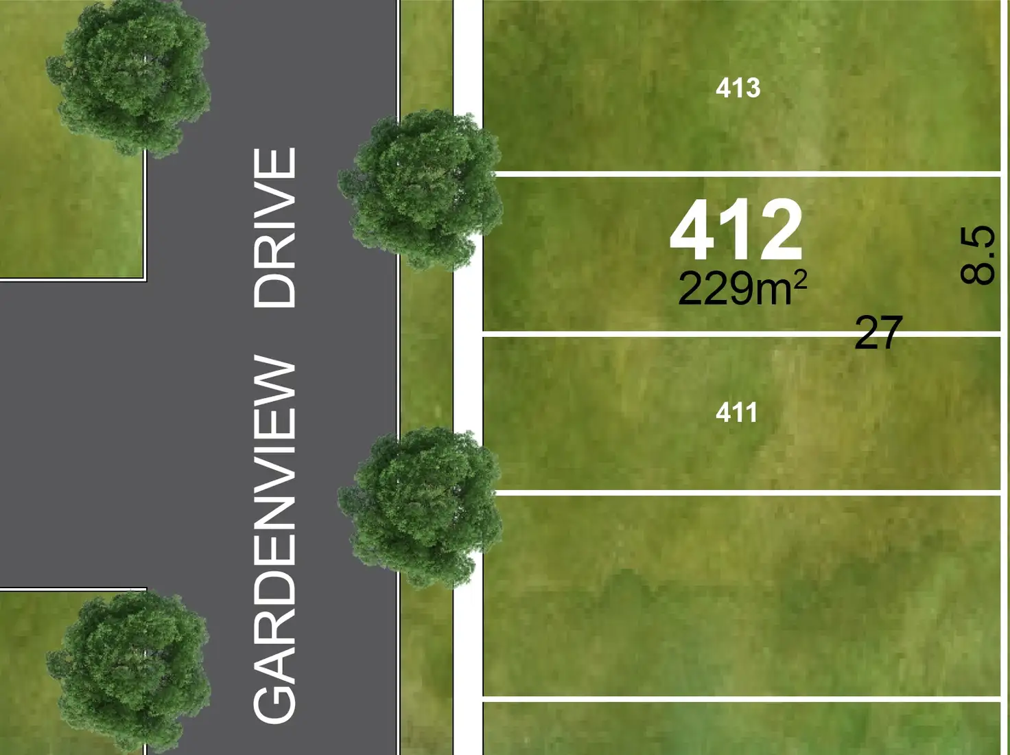Main view of Homely land listing, LOT 412 Gardenview Dr, Diggers Rest VIC 3427