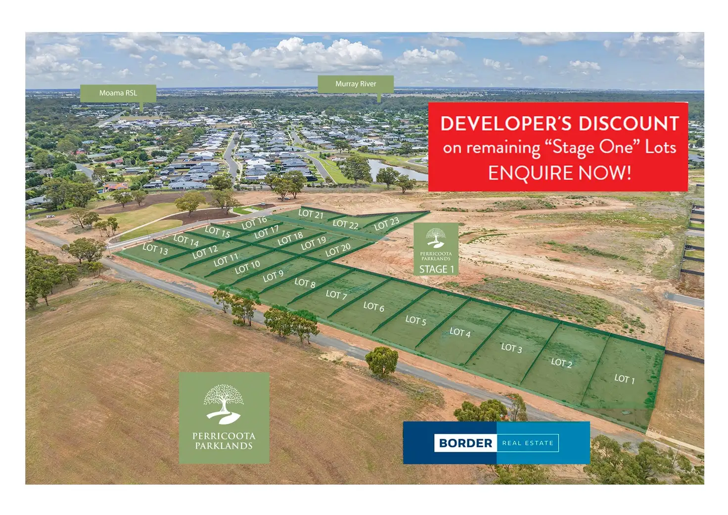 Main view of Homely land listing, LOT 1 Perricoota Parklands, Moama NSW 2731