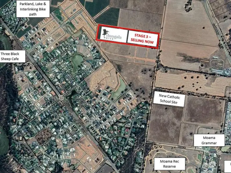 Third view of Homely land listing, LOT 72 Dungala Rise, Moama NSW 2731