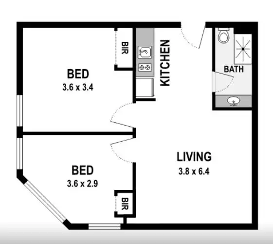 Second view of Homely apartment listing, C5/415 Brunswick Road, Brunswick West VIC 3055