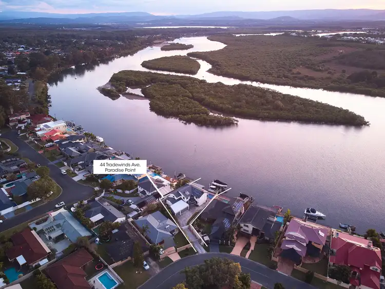 Second view of Homely house listing, 44 Tradewinds Avenue, Paradise Point QLD 4216