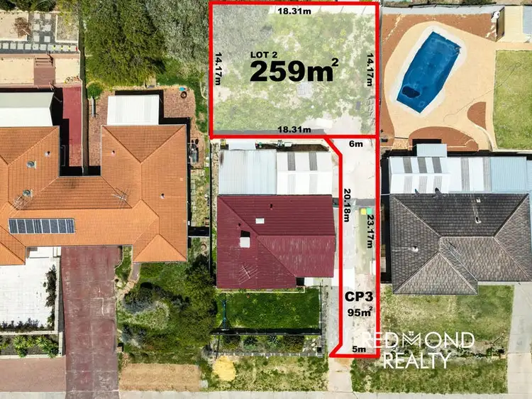 Main view of Homely land listing, 10A Perilya Road, Craigie WA 6025