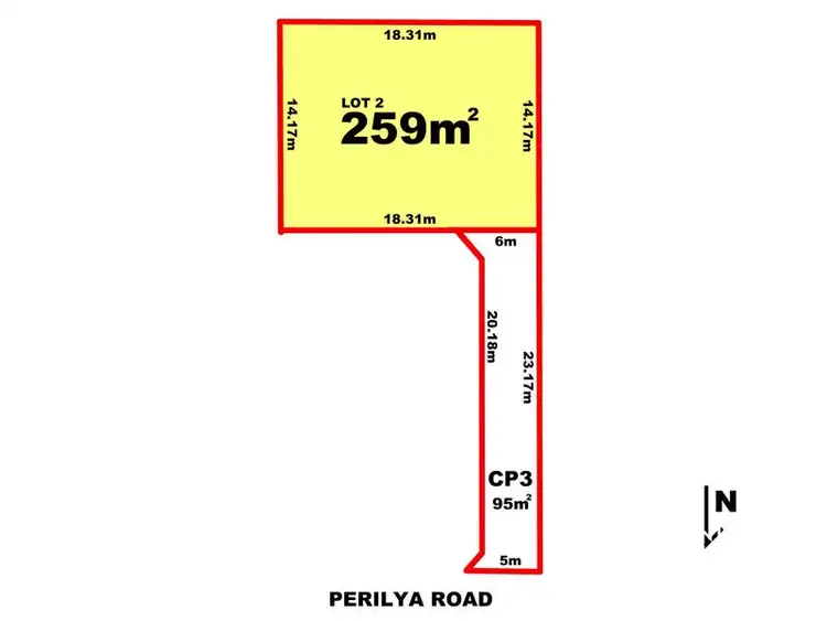 Second view of Homely land listing, 10A Perilya Road, Craigie WA 6025