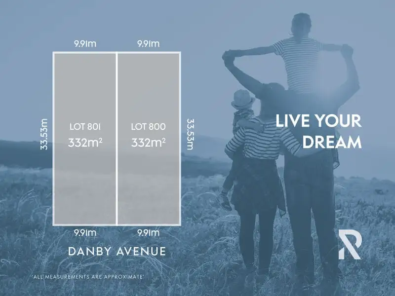 Main view of Homely land listing, Lot 800, 17 Danby Avenue, Windsor Gardens SA 5087