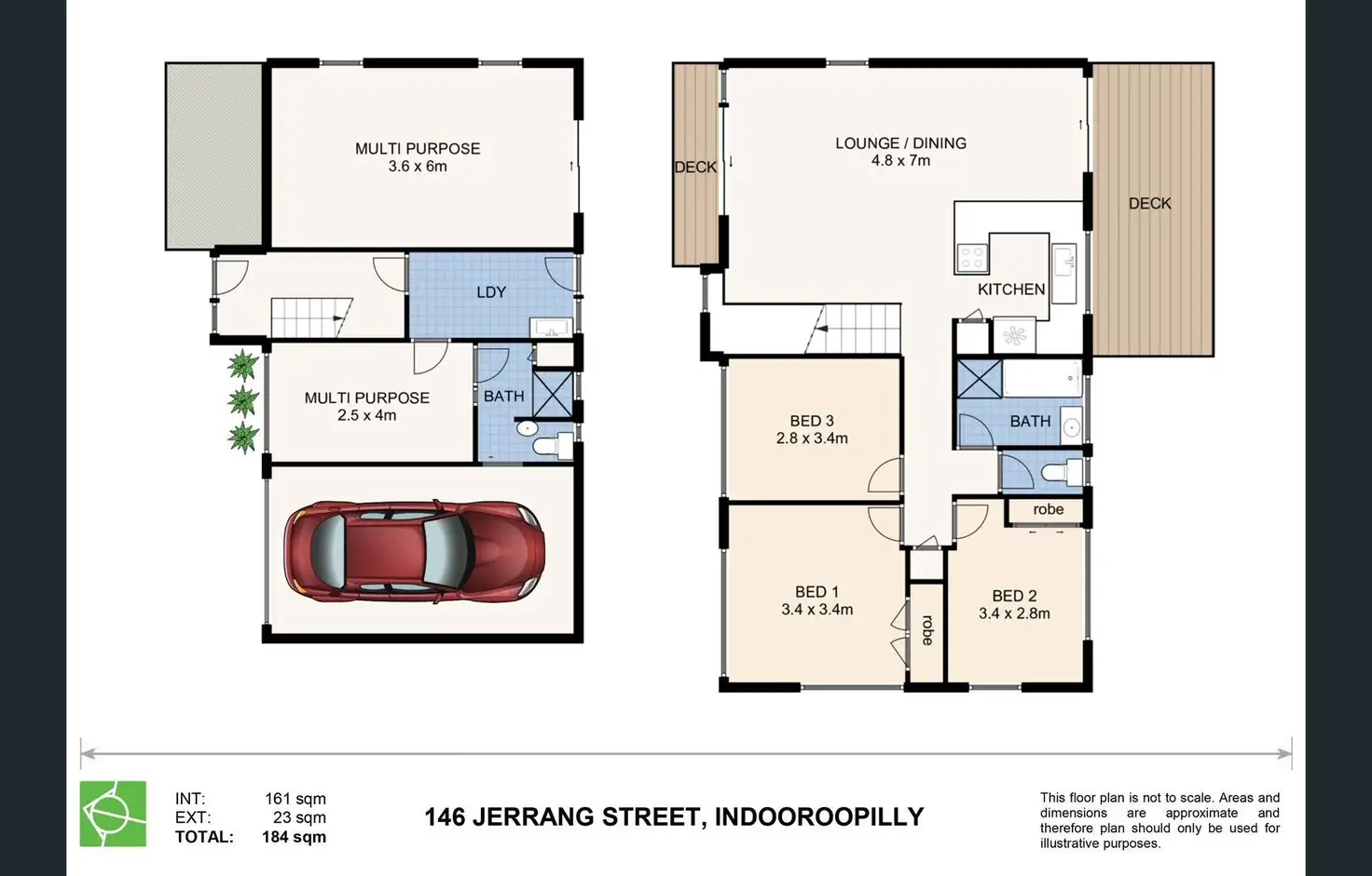 Main view of Homely house listing, 146 Jerrang Street, Indooroopilly QLD 4068