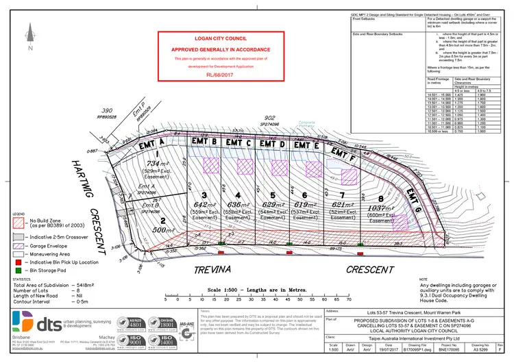 Third view of Homely land listing, LOT 2, 1 Hartwig Crescent, Mount Warren Park QLD 4207