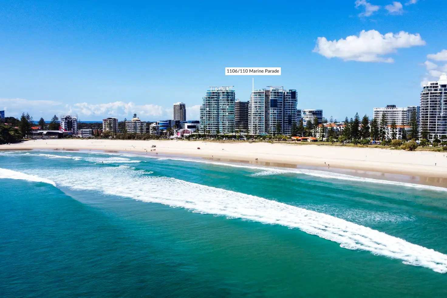 Main view of Homely unit listing, 1106/110 Marine Parade, Coolangatta QLD 4225