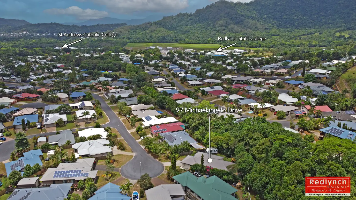 Main view of Homely house listing, 97 Michaelangelo Drive, Redlynch QLD 4870