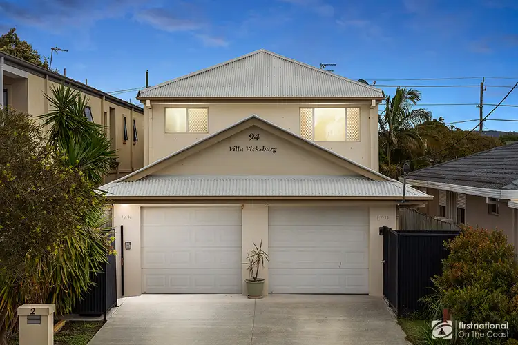 Second view of Homely semi-detached listing, 2/94 Sunshine Parade, Miami QLD 4220